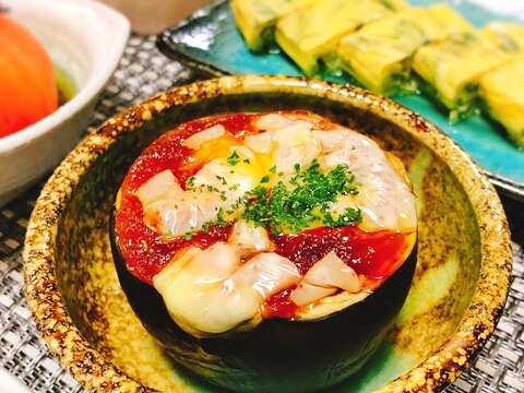 やみつき♡茄子の味噌チーズ焼き